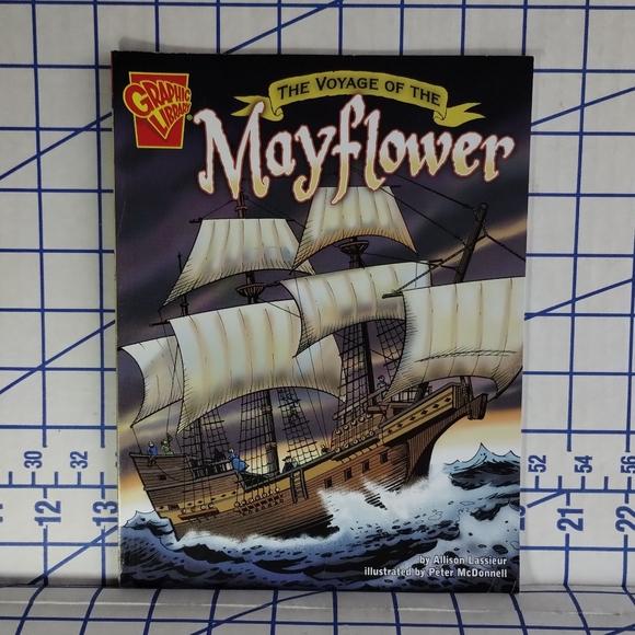 The Voyage of the Mayflower (Graphic Library) - Capstone - Paperback - Picture 1 of 2